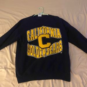 Blue and gold cal Berkeley crew neck